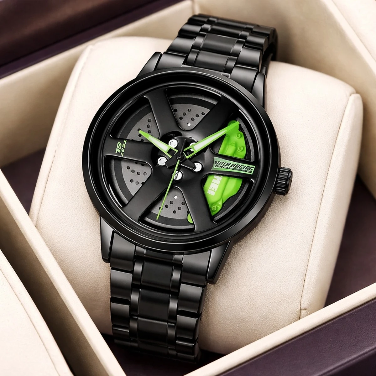 SKMEI WATCH MODEL 1787 CHAIN BLACK DIAL BLACK OR  GREEN COLOUR WATCH FOR MAN + এক পিস ব্যাটারি ফ্রি
