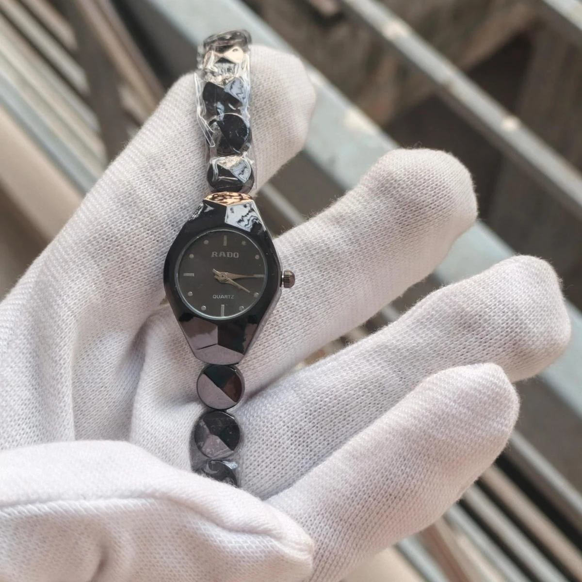 Luxury Ladis Watch Model 5590 Full  Black Colour Watch Ladis