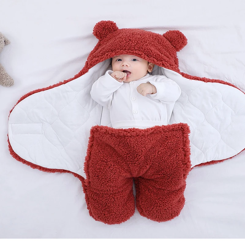 BABY SLEEPING BLANKET -RED