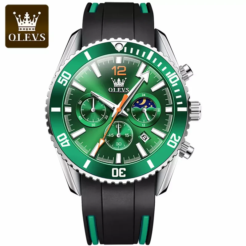 OLEVS WATCH MODEL 9916 Luxury Brand Sports Quartz Wrist Watch for Men