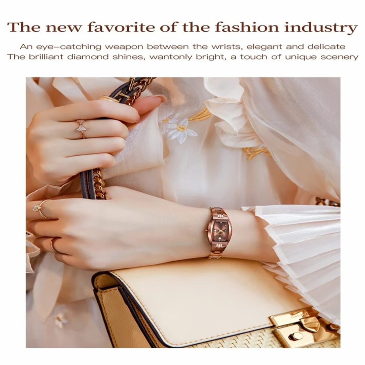 OLEVS Luxury Watches for Women Rose Gold Bracelet Gift Set Waterproof Jewelry Wrist Watch Ladies Girls Watch Clock Montre WOMEN OLEVS WATCH MODEL  5501 - Rose golden cooler Watch