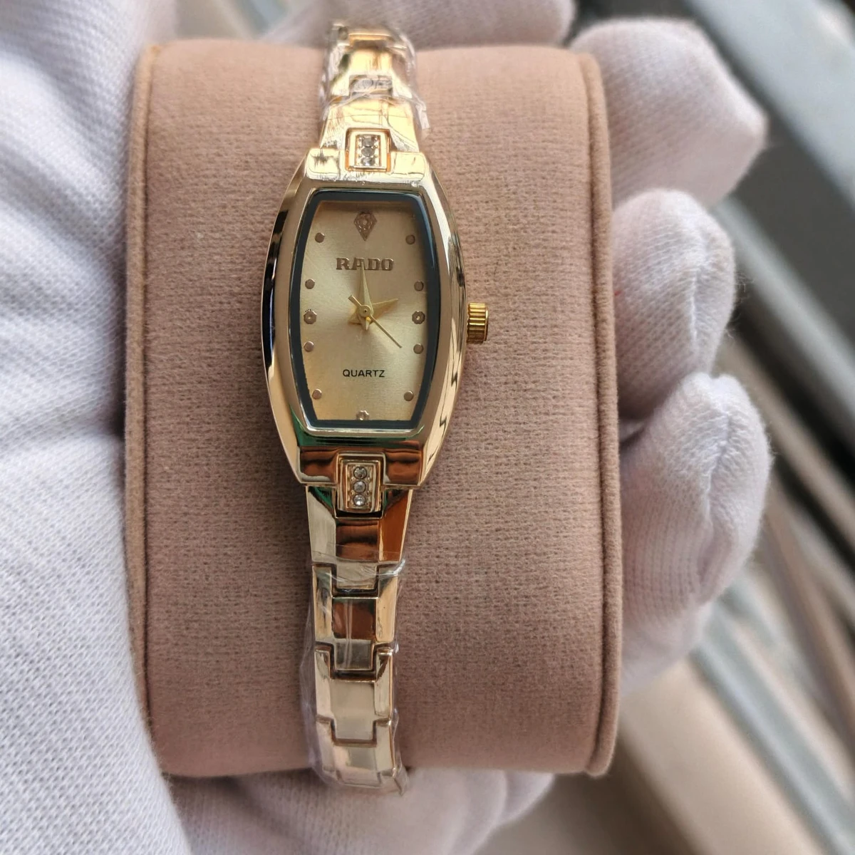 Luxury Ladis Watch Model 6090 Full Golden Colour Watch Ladis